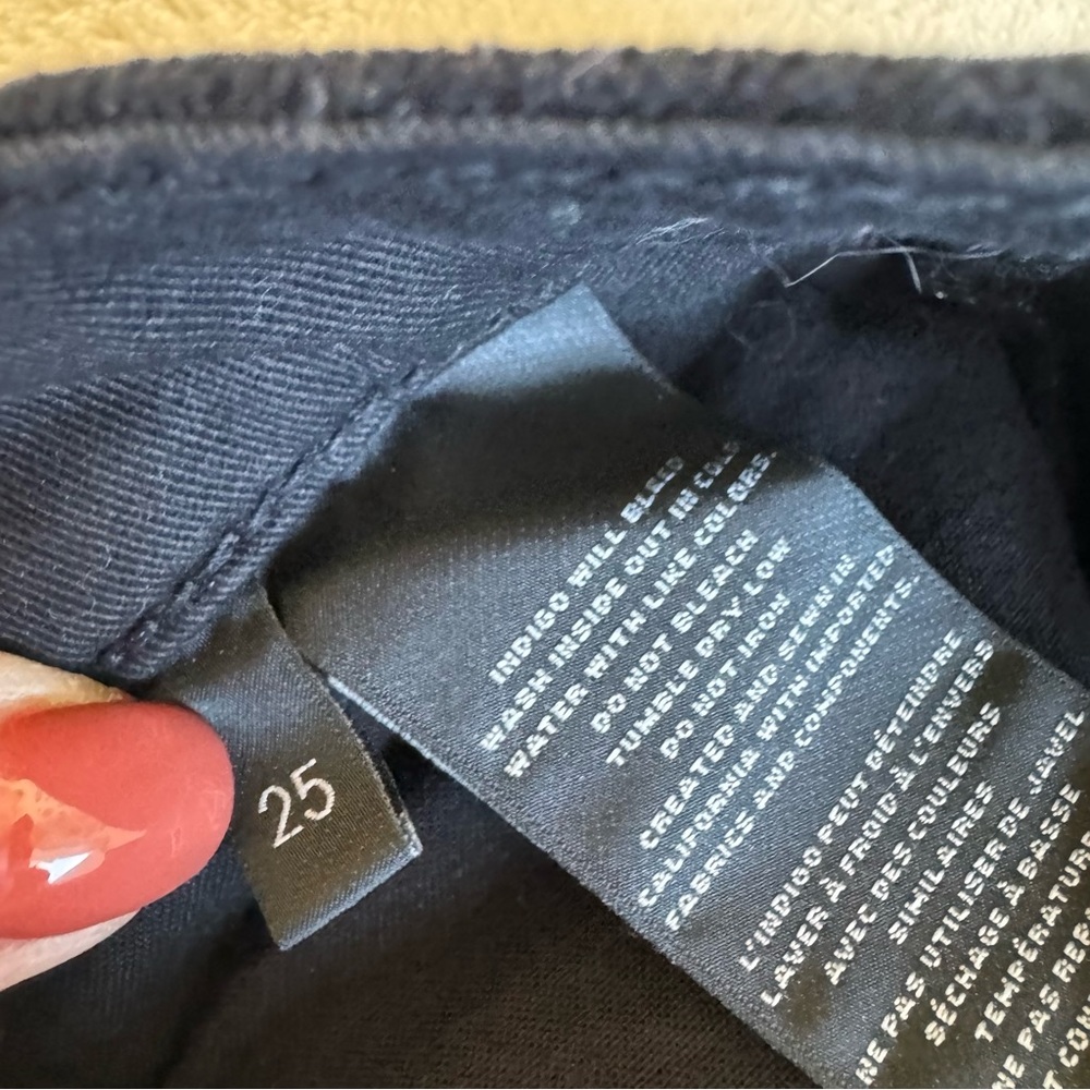 J Brand Maria High Rise Luxe Velveteen Jean View 6